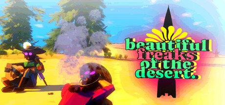 Cover art from beautiful freaks of the desert