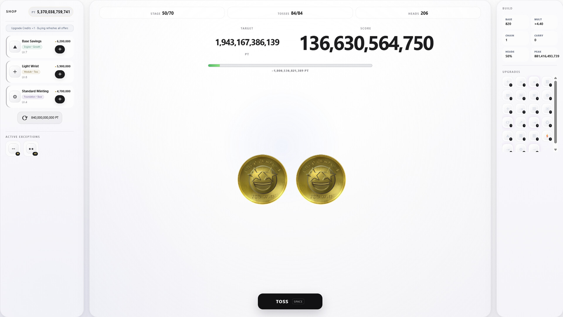 A cointoss roguelike screenshot 5