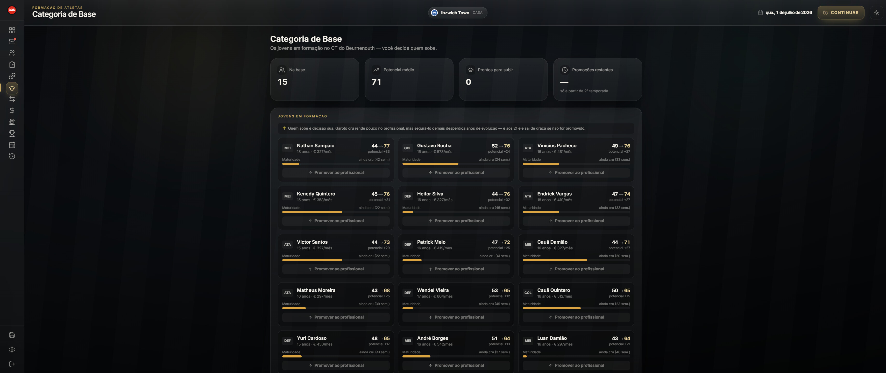 Footy Manager screenshot 5