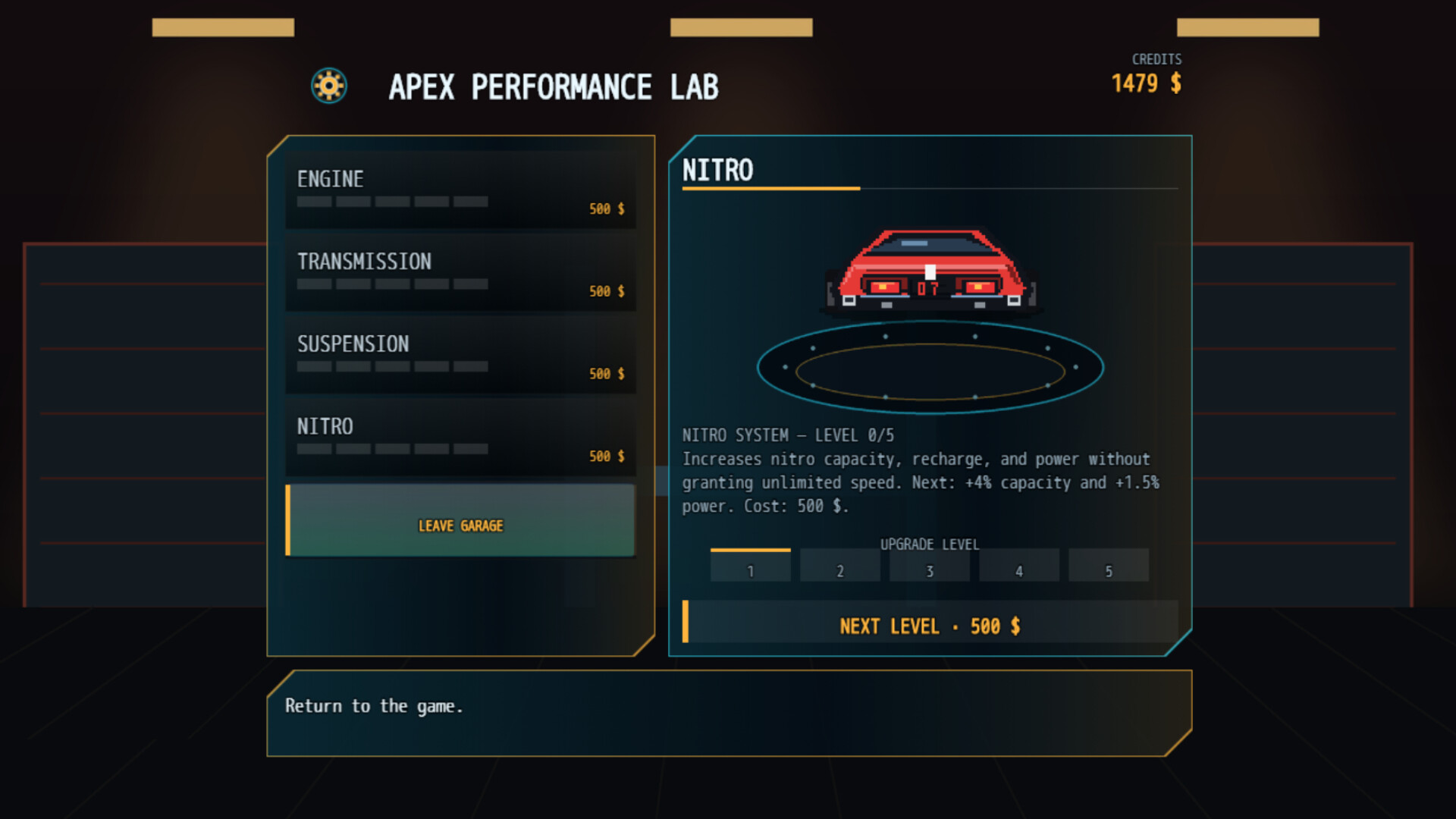 Midnight Heat: Retro Racing screenshot 4