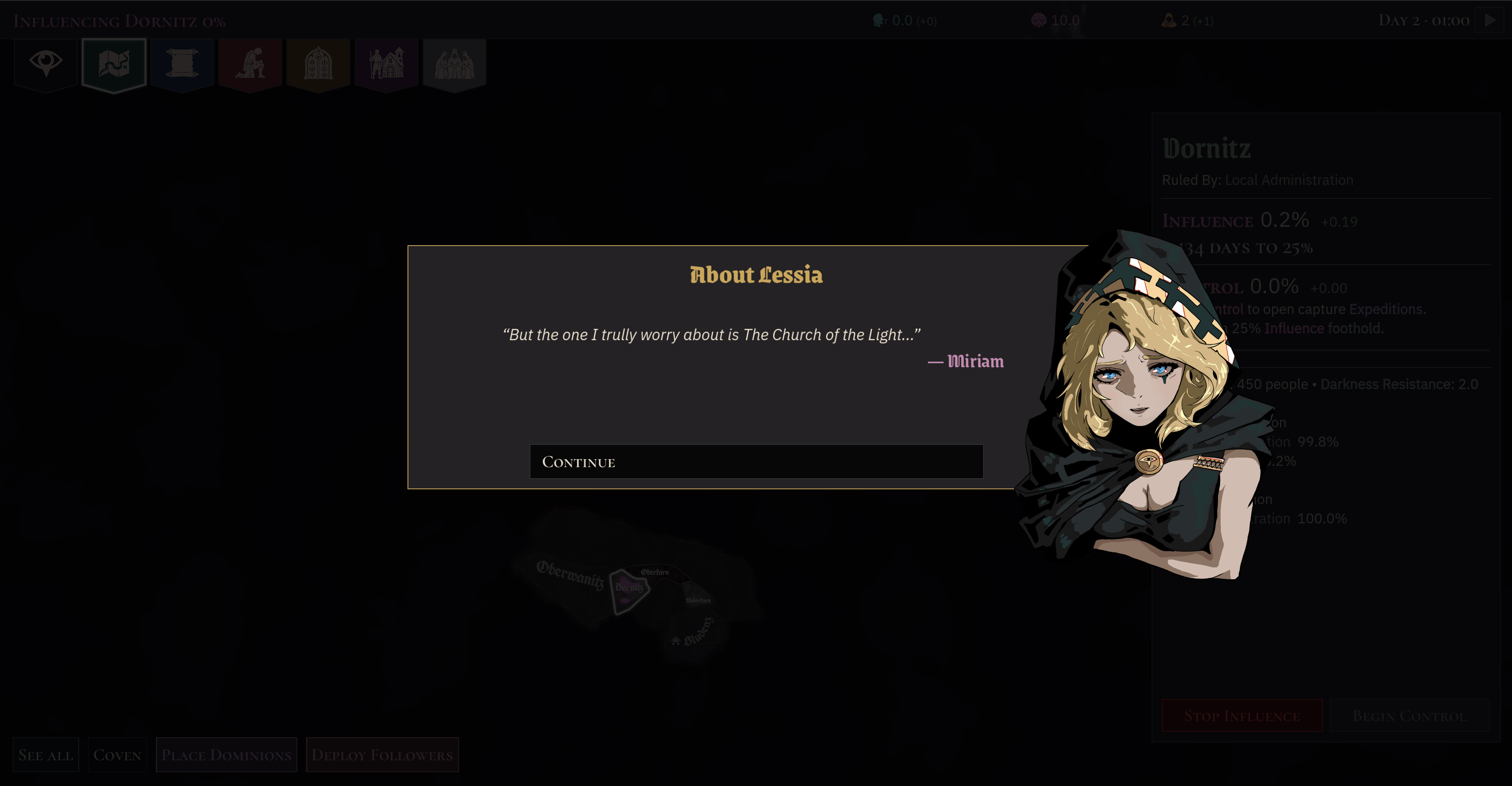 Awaken, Empress of the Night screenshot 3