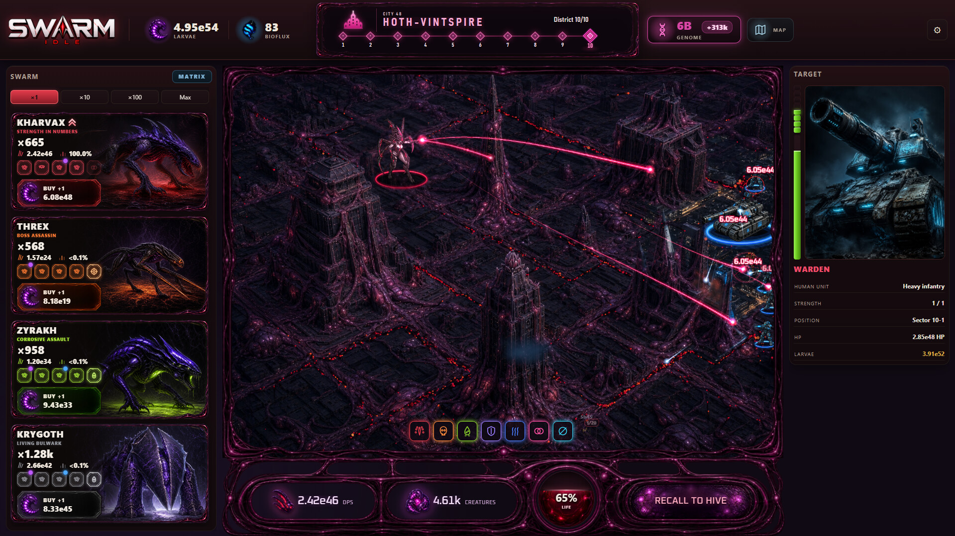 Swarm Idle screenshot 2