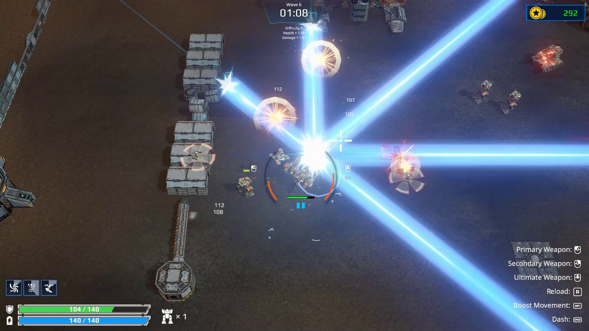 STEEL VANGUARD:Project ARES screenshot 3