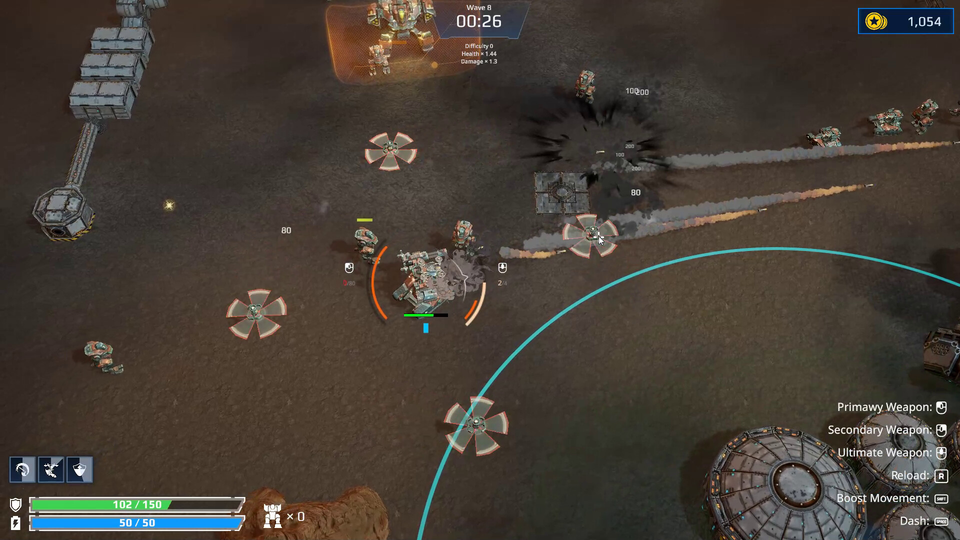 STEEL VANGUARD:Project ARES screenshot 2
