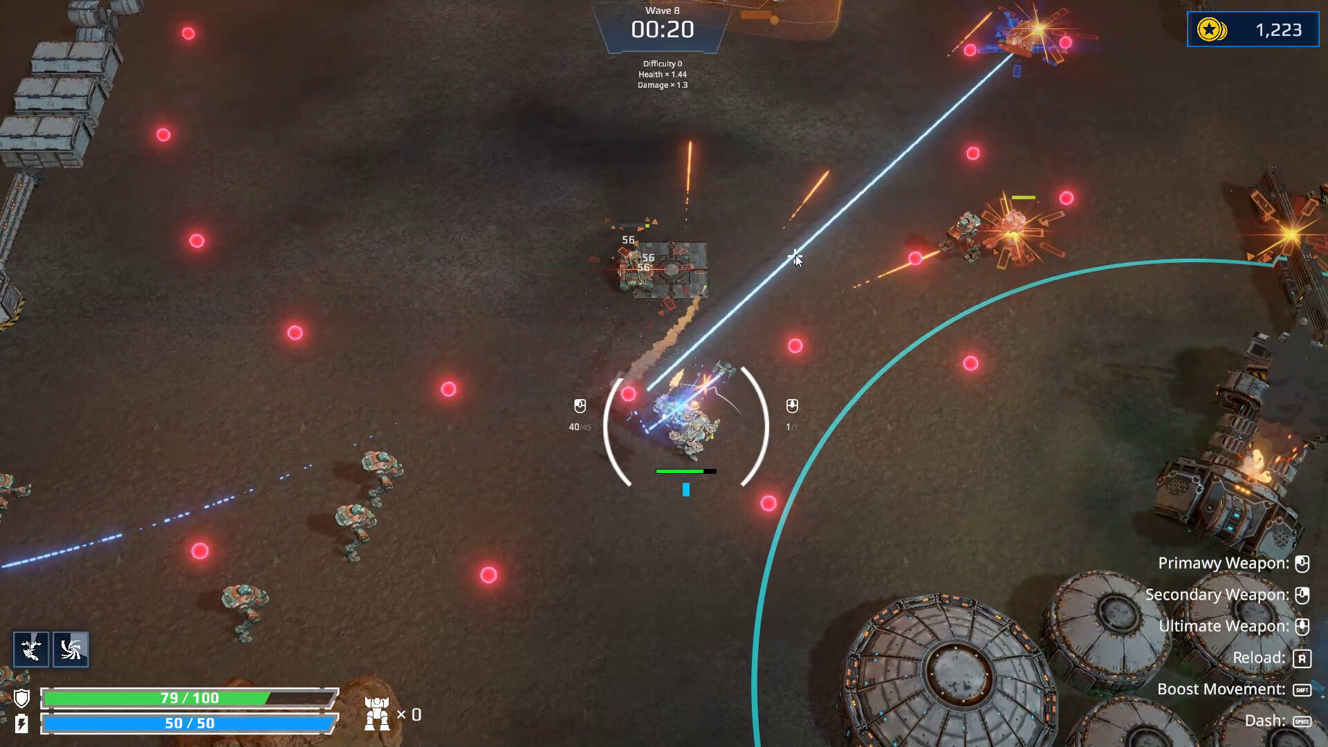 STEEL VANGUARD:Project ARES screenshot 1