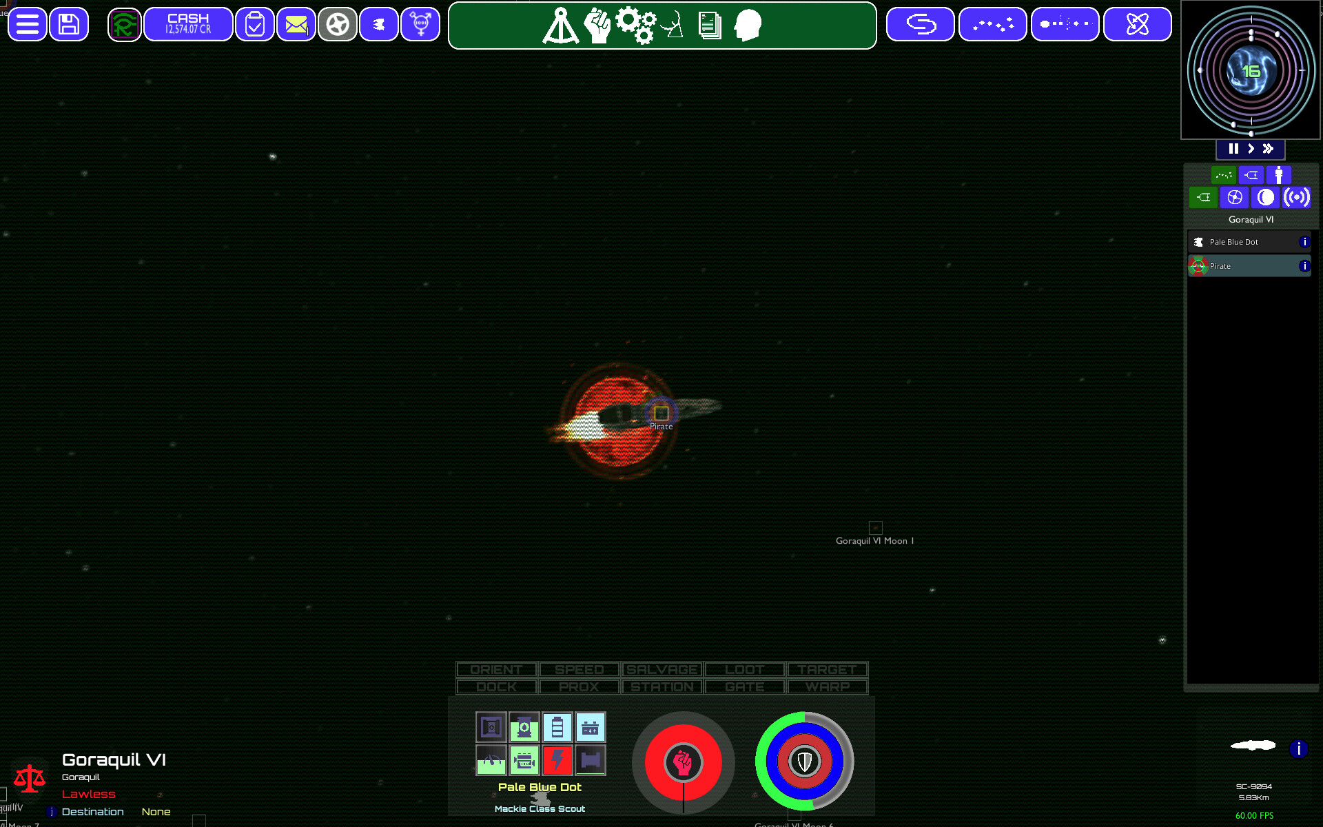 The Space Game '95 screenshot 2