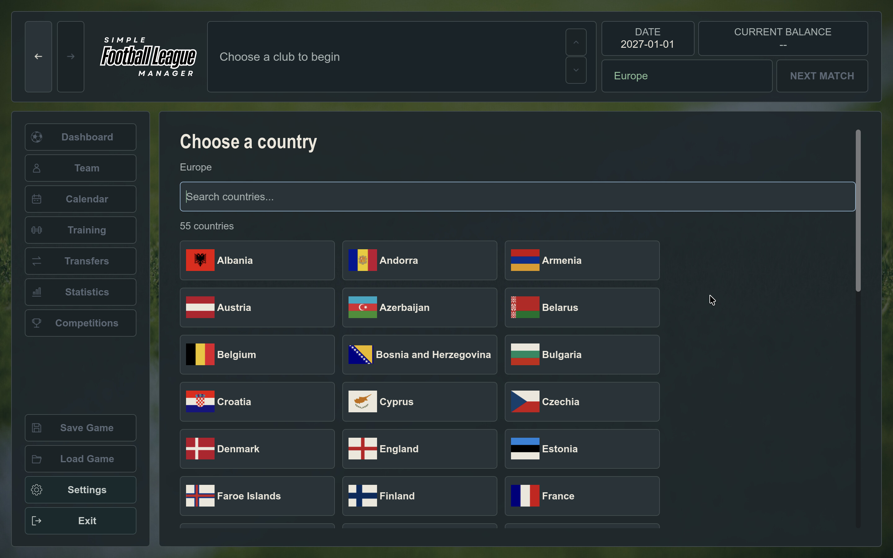 Simple Football League Manager screenshot 5