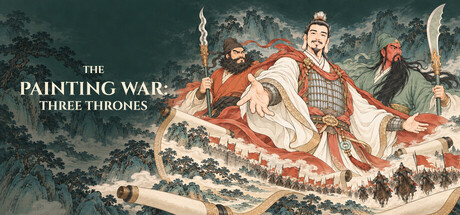 Cover art from The Painting War: Three Thrones