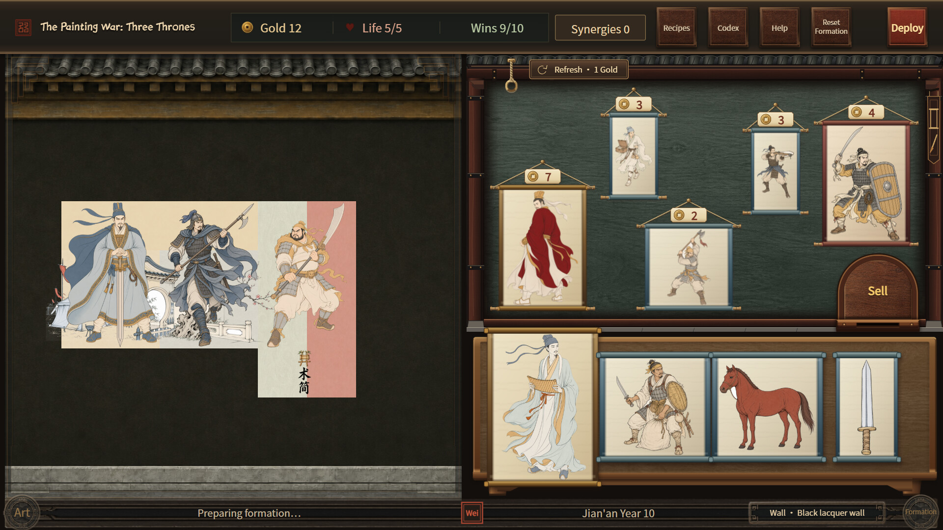 The Painting War: Three Thrones screenshot 2