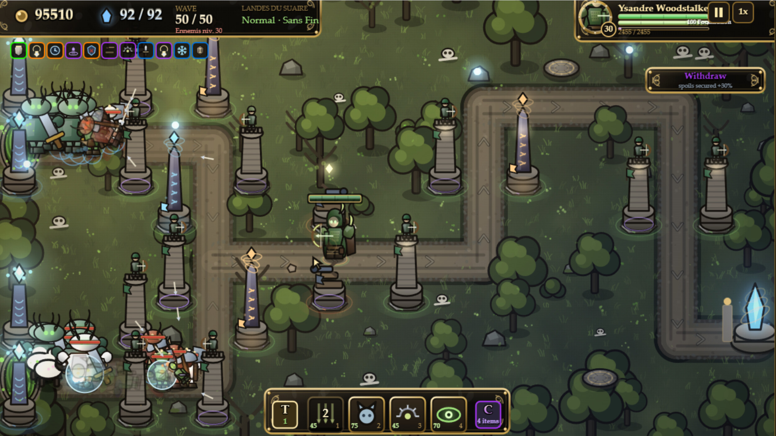 Heroes of Aetheria: Crystal Siege screenshot 2