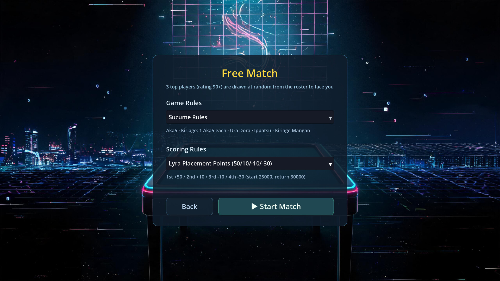 LYRA MAHJONG MANAGER screenshot 2