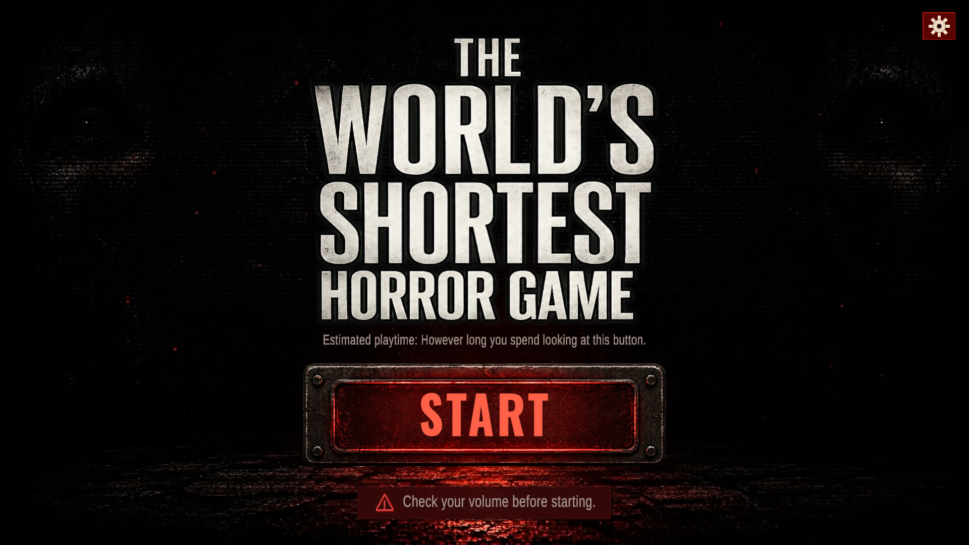 The World's Shortest Horror Game trailer