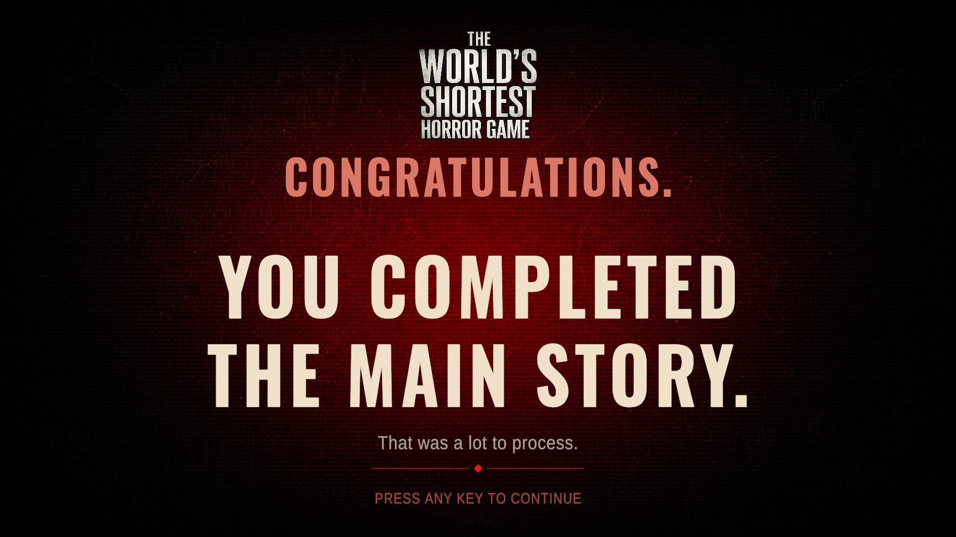 The World's Shortest Horror Game screenshot 4