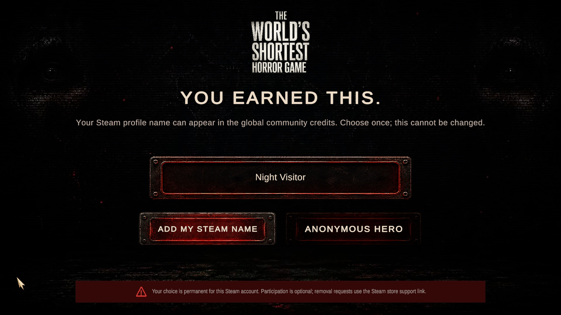 The World's Shortest Horror Game screenshot 2
