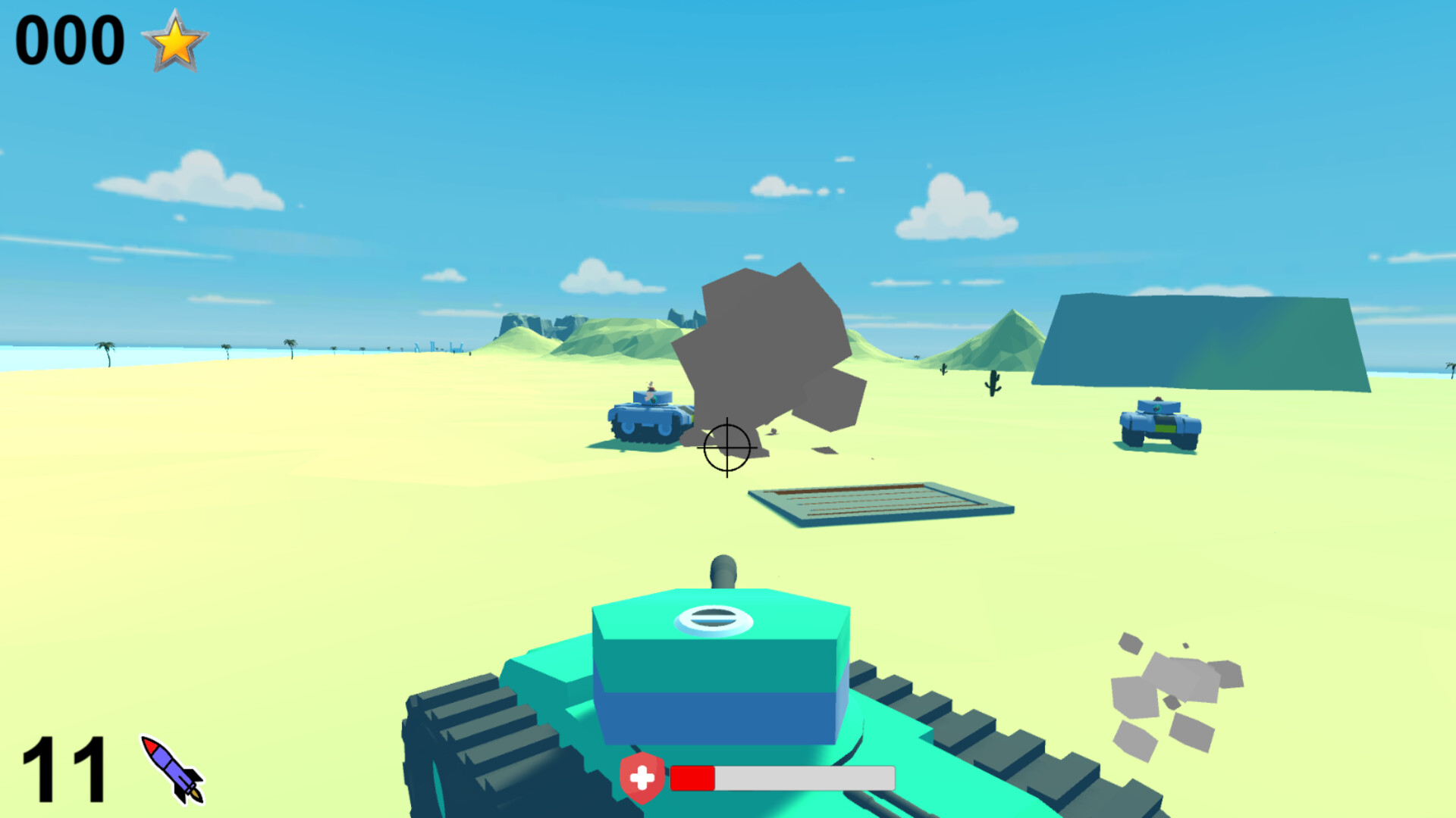 Angry Tanks screenshot 1