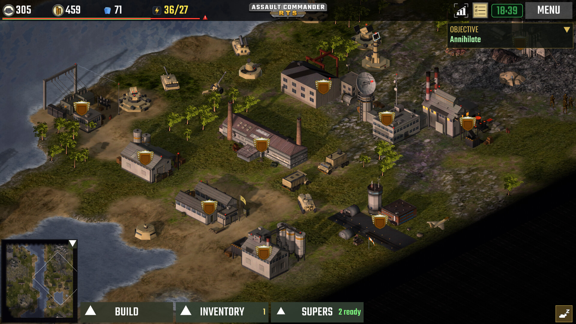 Assault Commander RTS trailer
