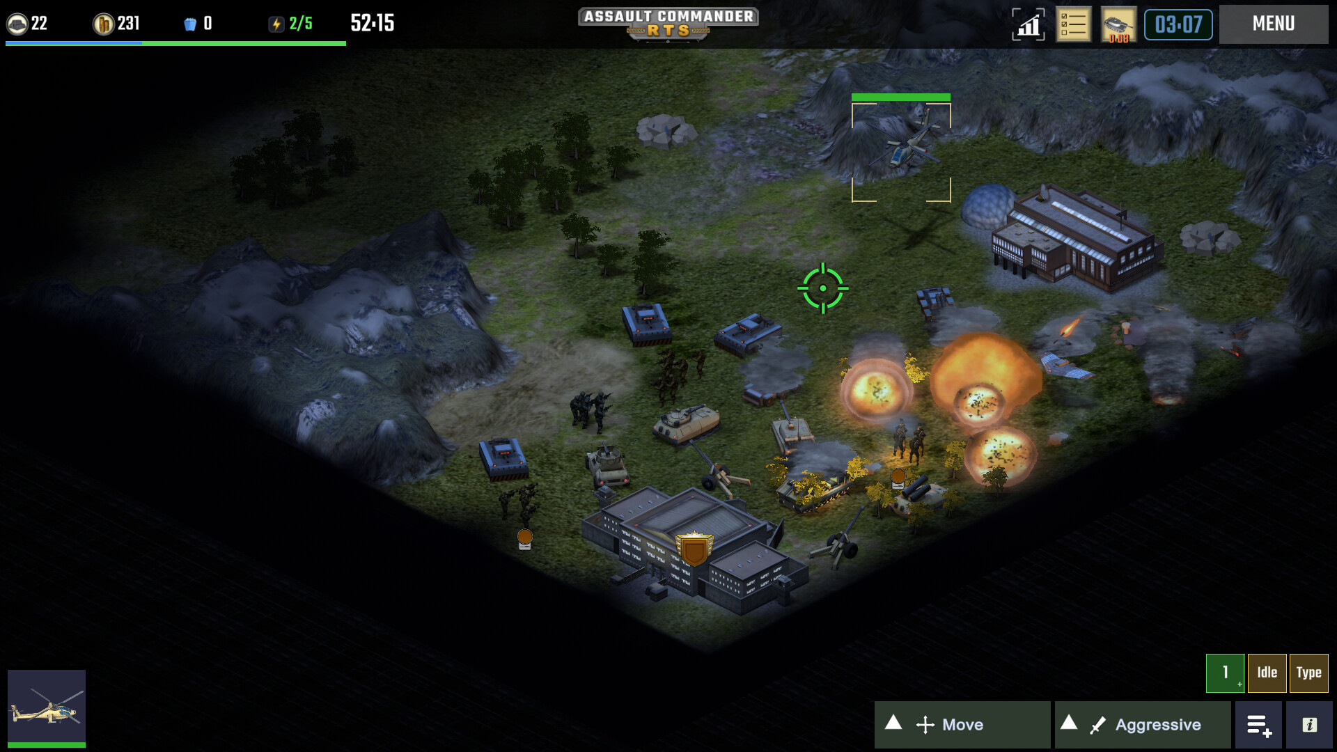 Assault Commander RTS screenshot 3