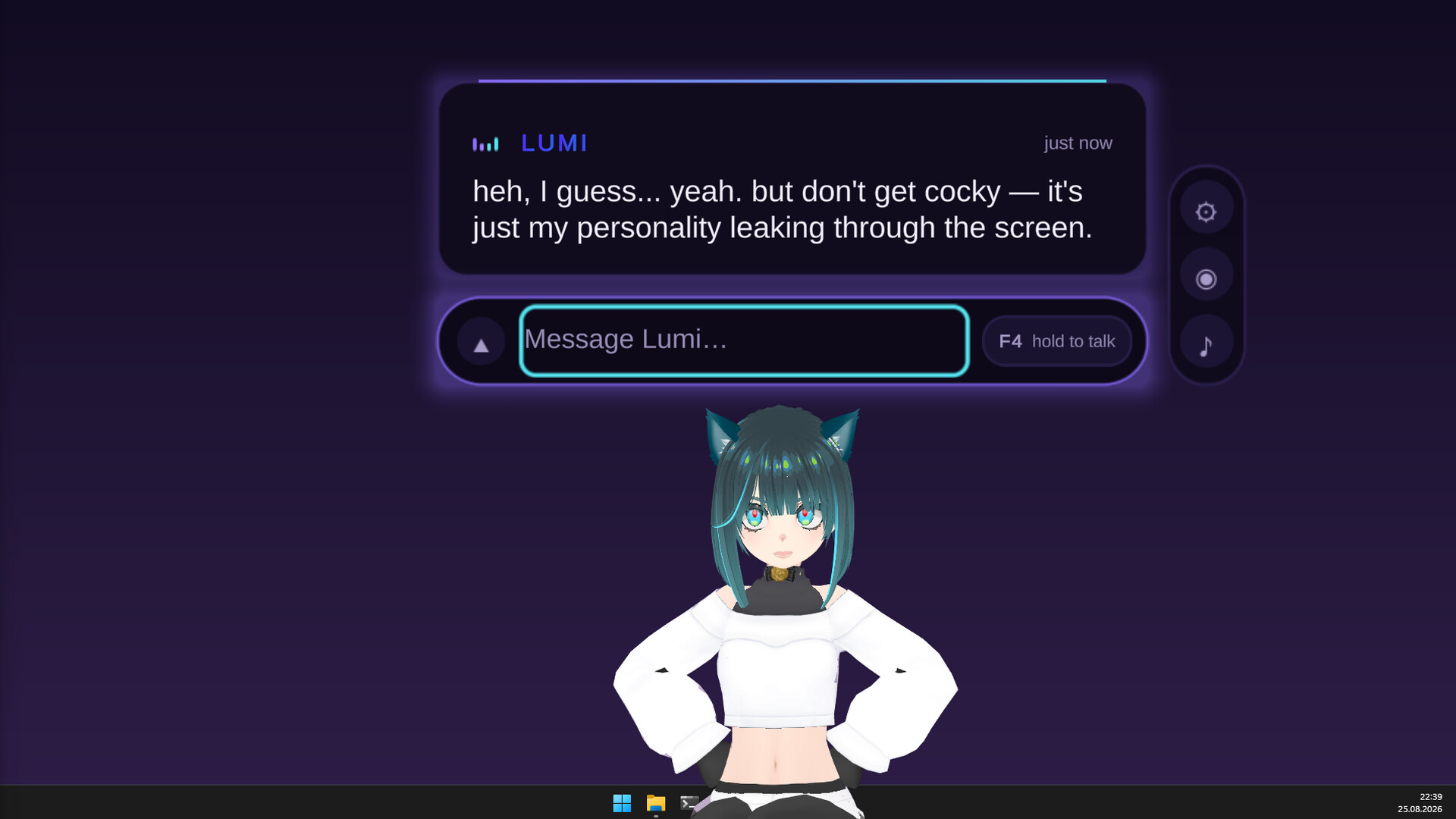 Your Desktop Companion - Lumi screenshot 1