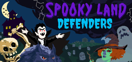 Cover art from Spooky Land Defenders
