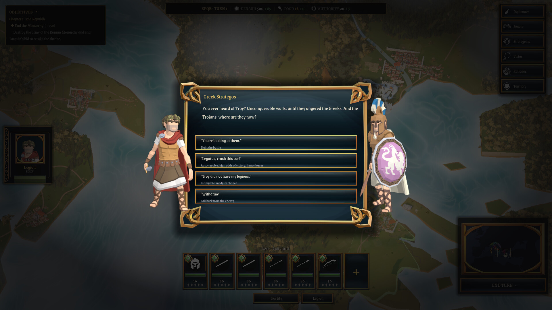 Rome Invictus trailer
