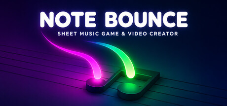 Cover art from Note Bounce – Sheet Music Game & Video Creator