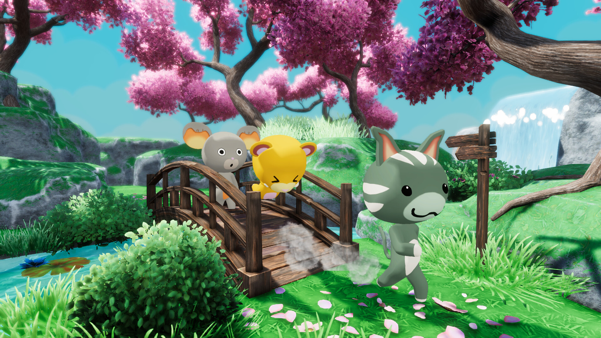 Fluff 'N Tumble trailer