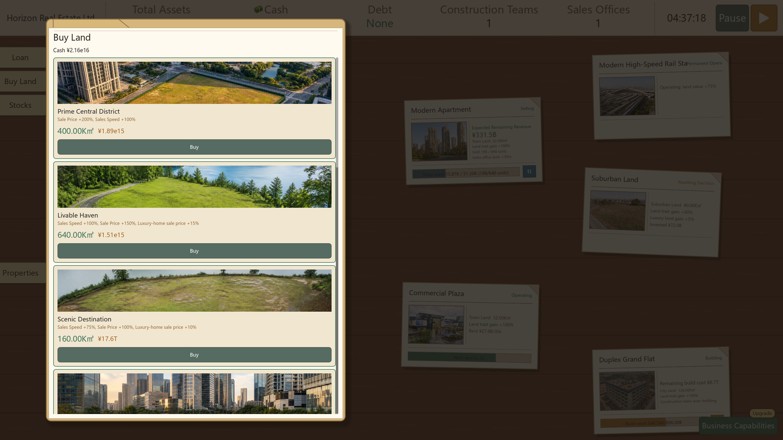 Leverage Real Estate Simulator screenshot 4