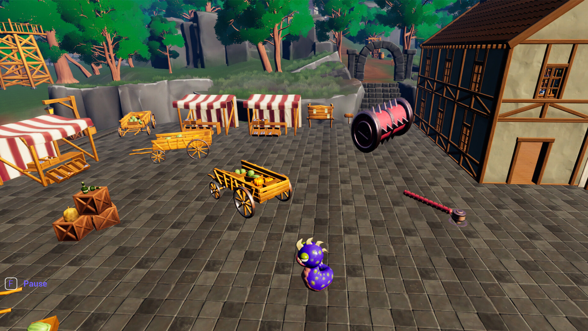 Worm In Village screenshot 3