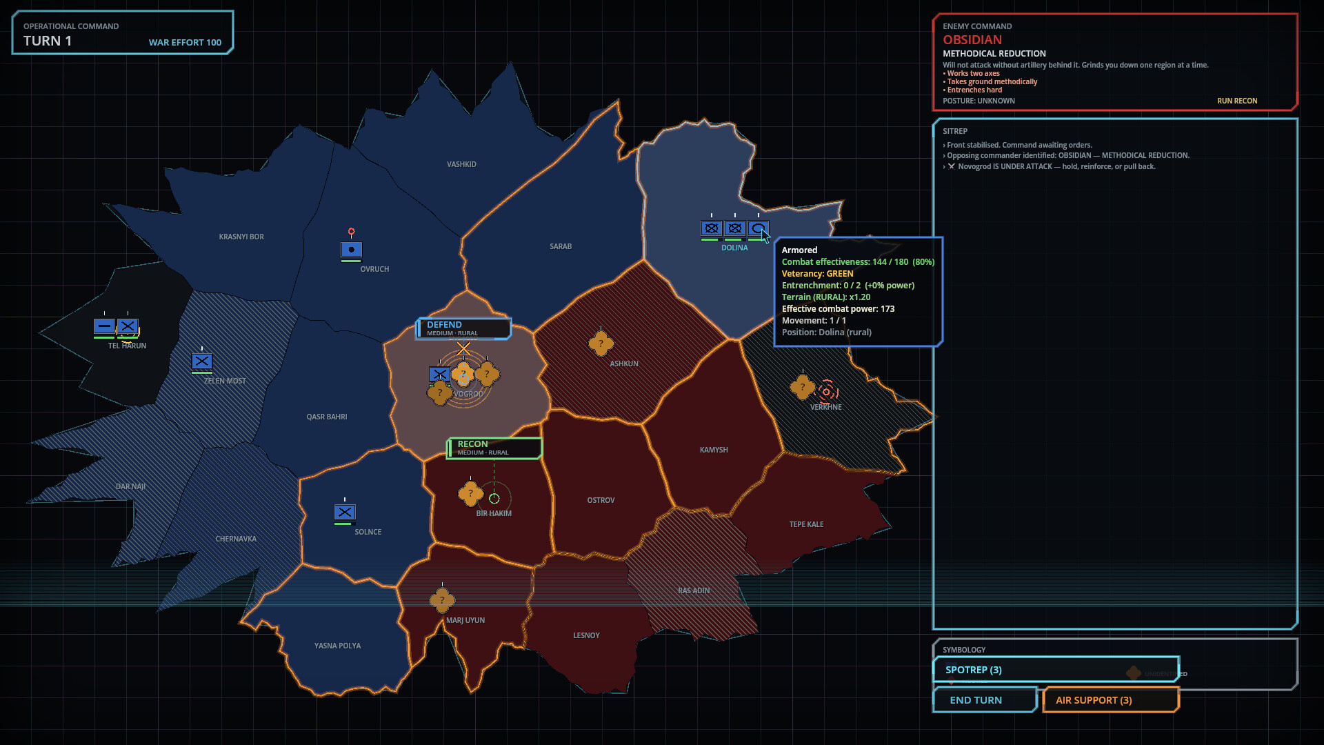 SPOTREP screenshot 2