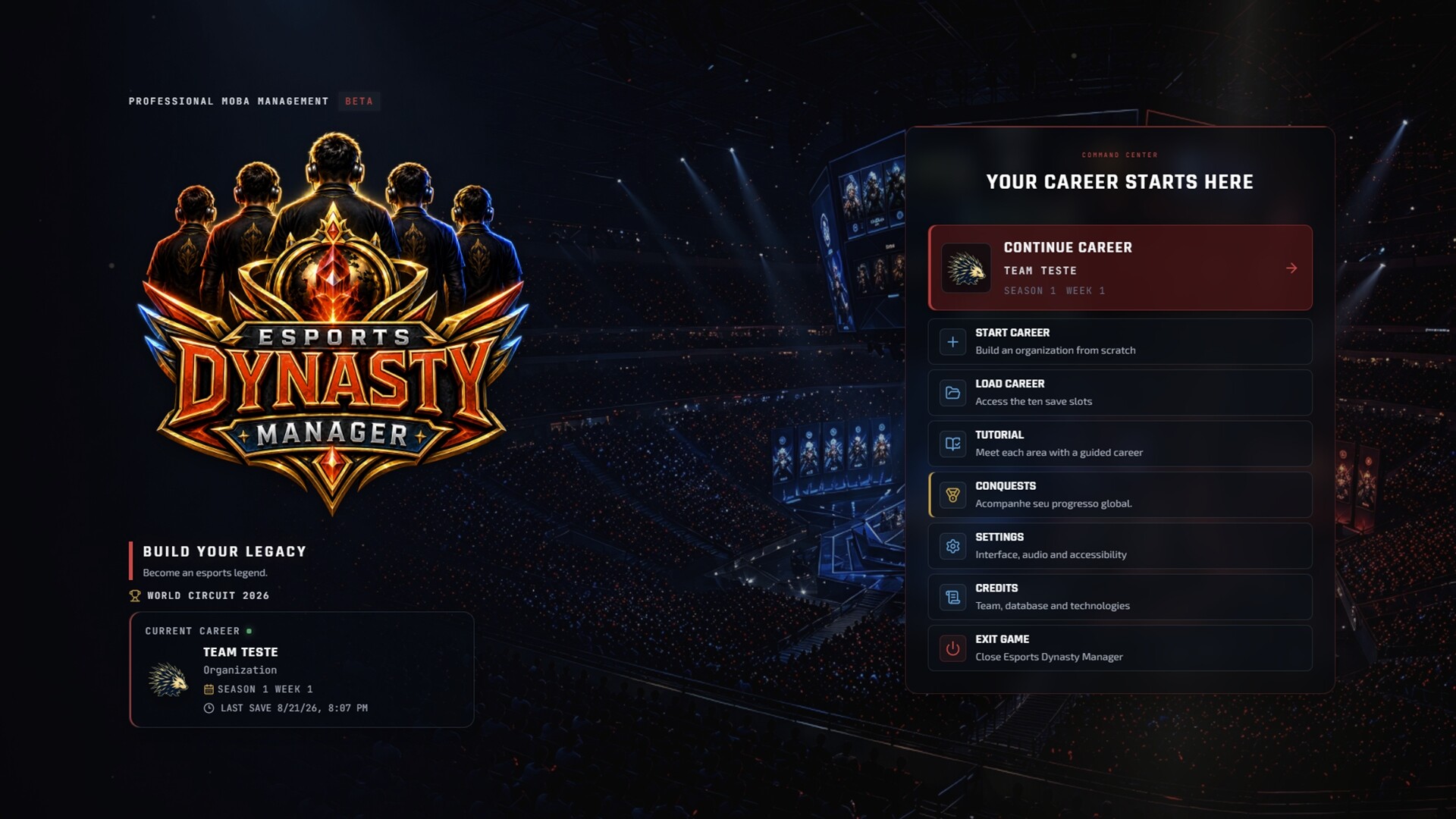 Esports Dynasty Manager trailer