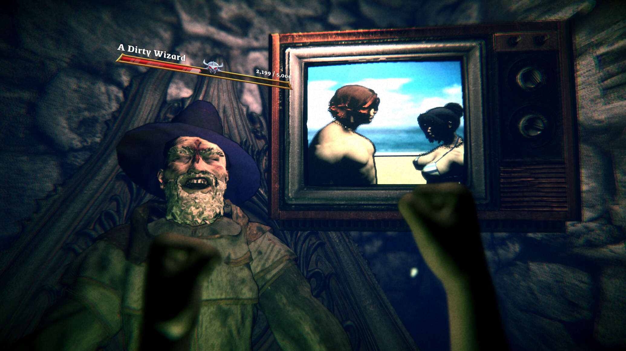 Punching a Dirty Wizard screenshot 4