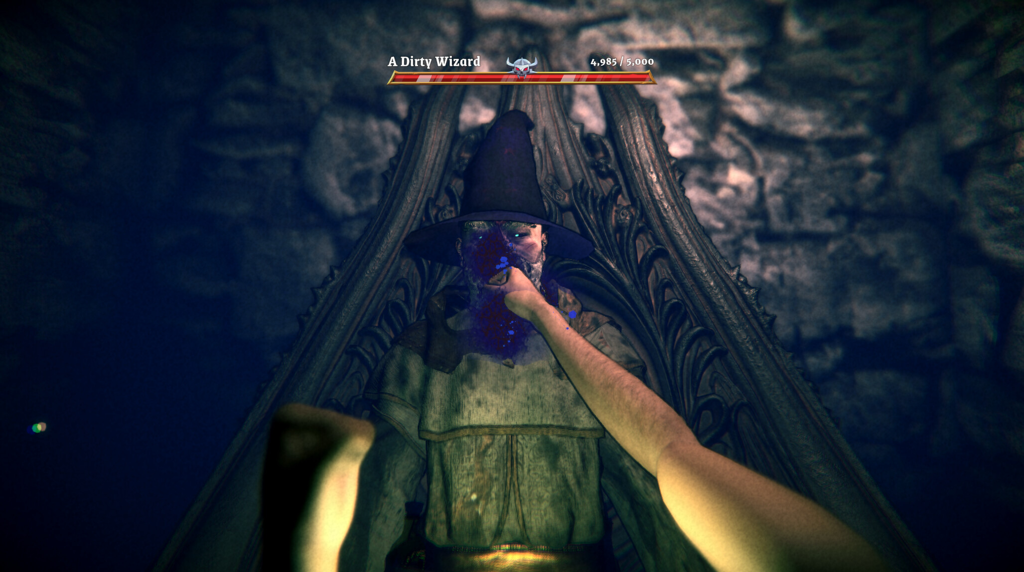 Punching a Dirty Wizard screenshot 2