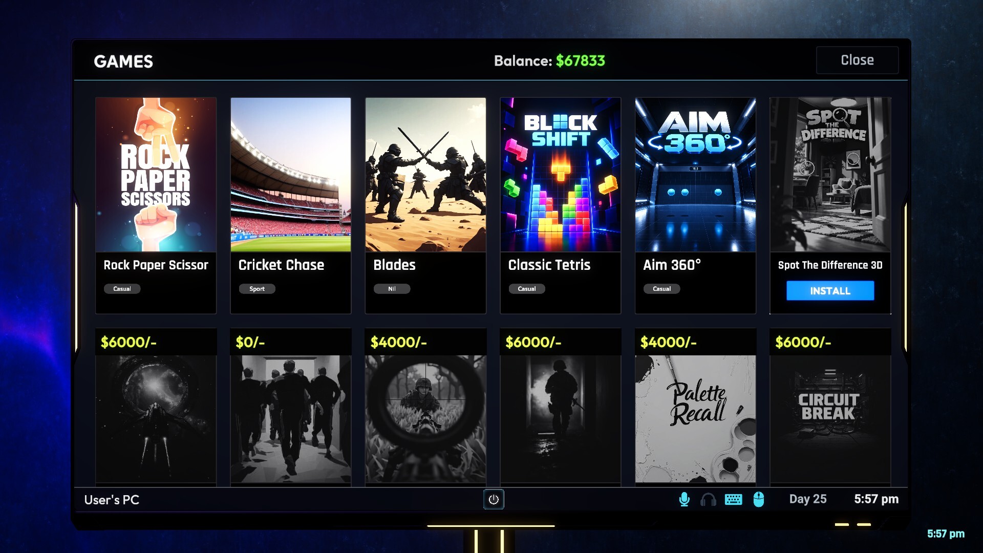 Streaming Simulator screenshot 2
