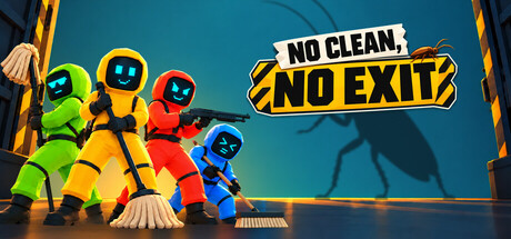 Cover art from NO CLEAN, NO EXIT