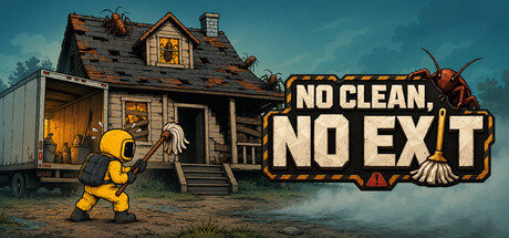 Cover art from NO CLEAN, NO EXIT