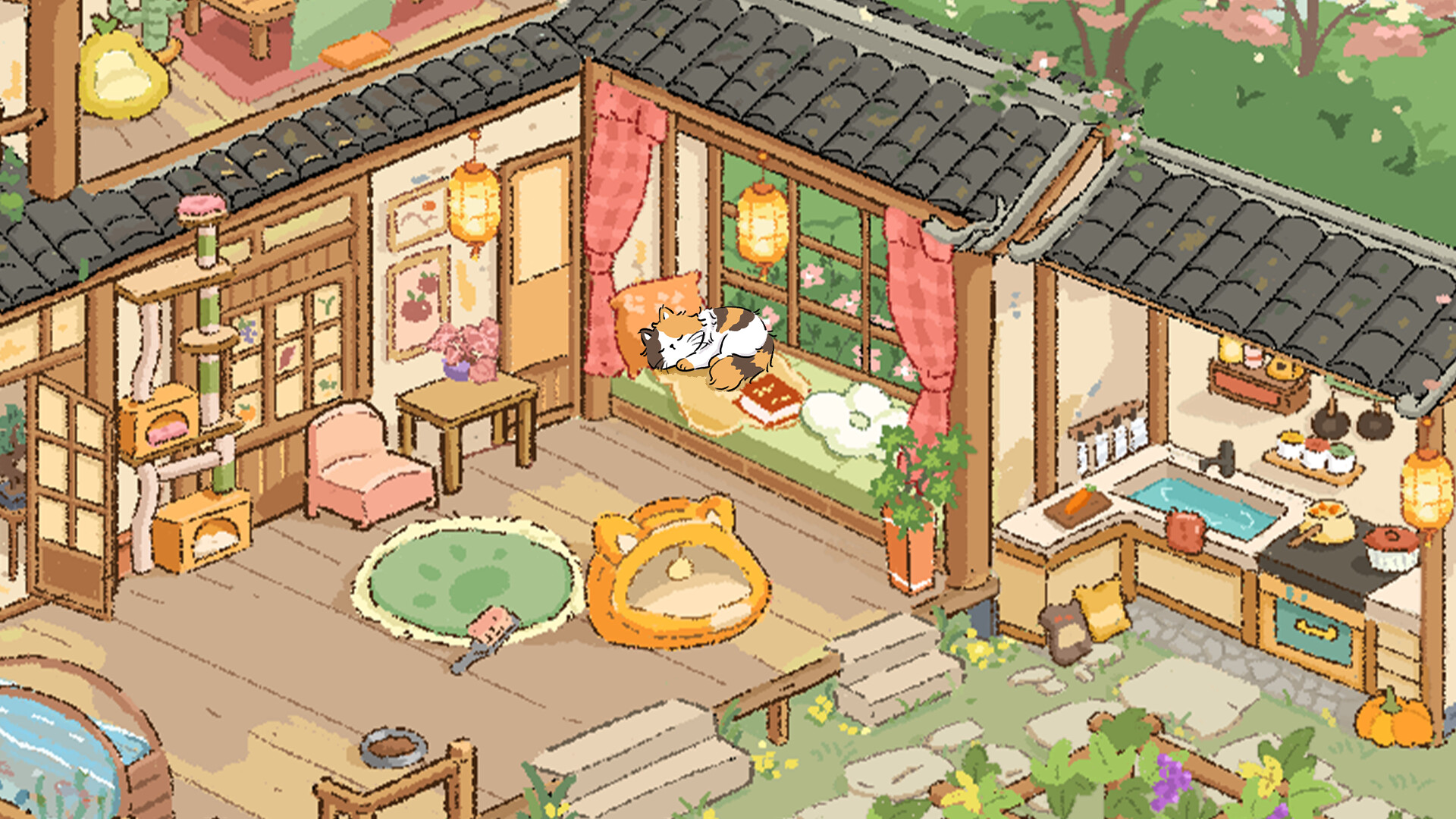 The Courtyard Known Only to Furballs screenshot 2