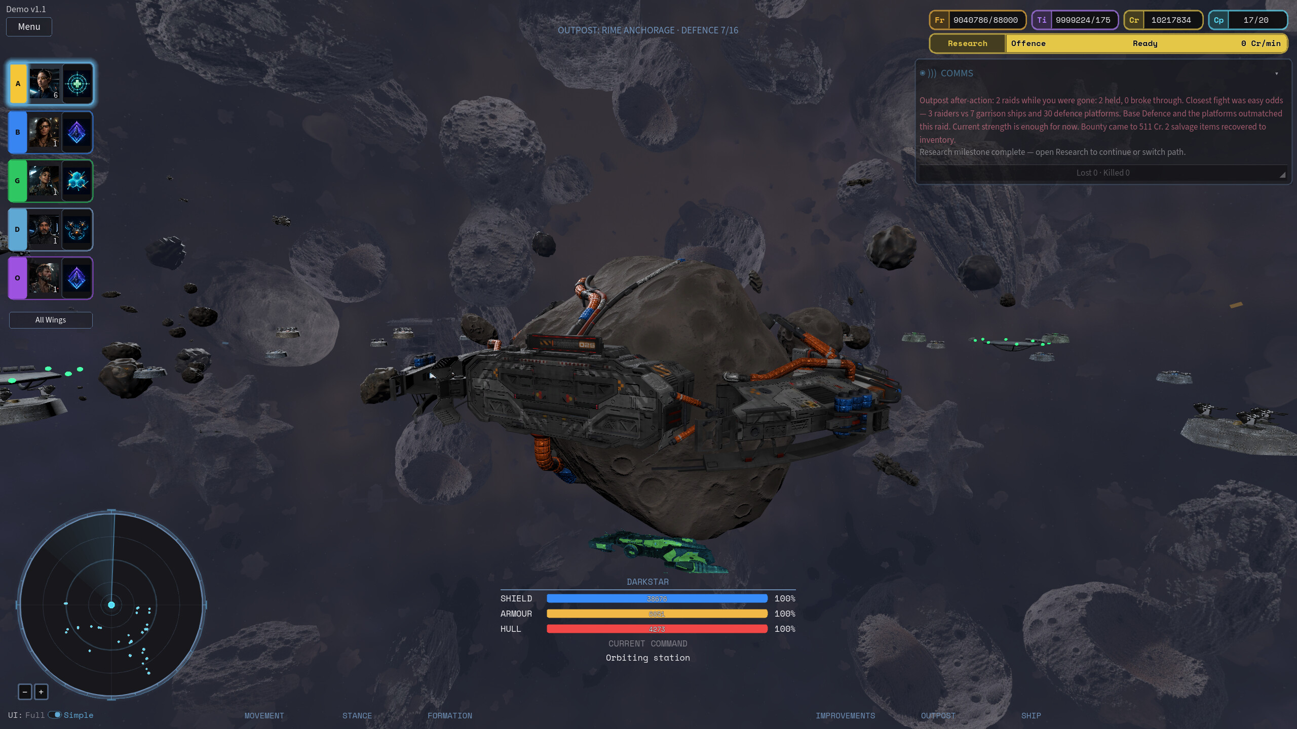 Enarian: Orbital Command screenshot 3