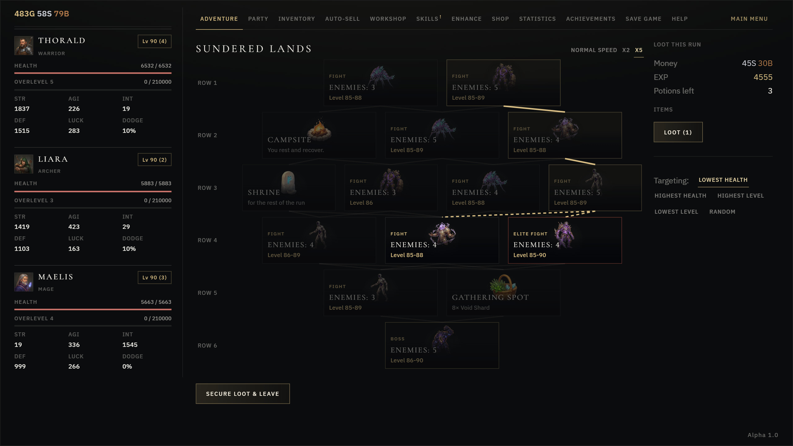 Trinity Descent screenshot 2