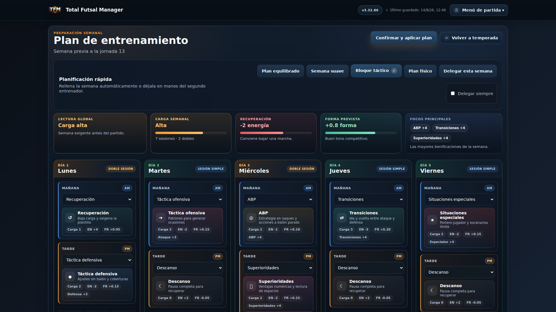 Total Futsal Manager screenshot 5