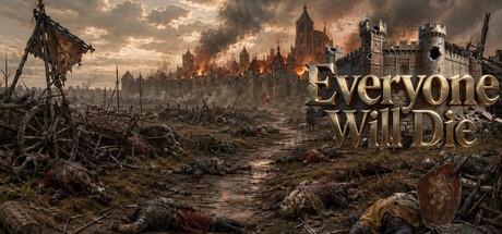 Cover art from Everyone Will Die
