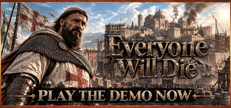 Cover art from Everyone Will Die