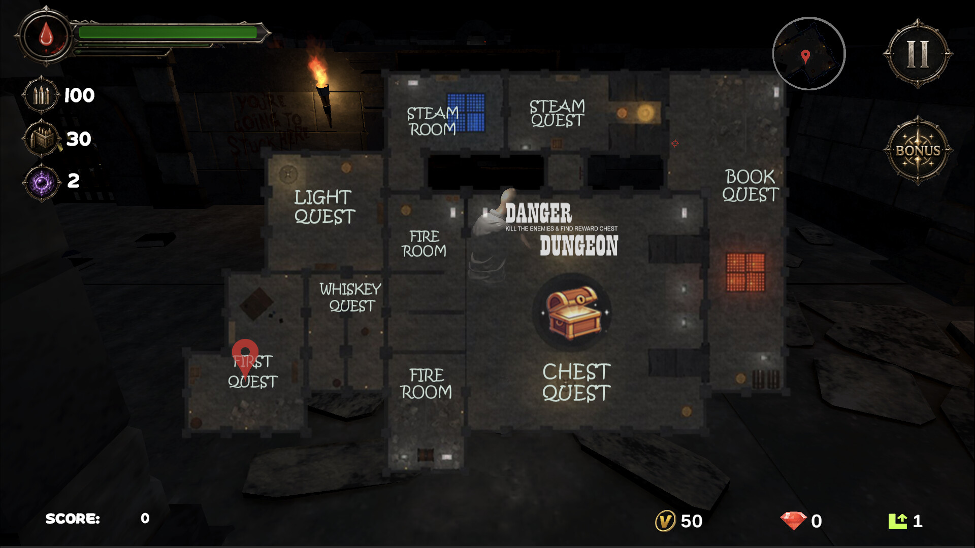 Danger Dungeon Quest screenshot 1