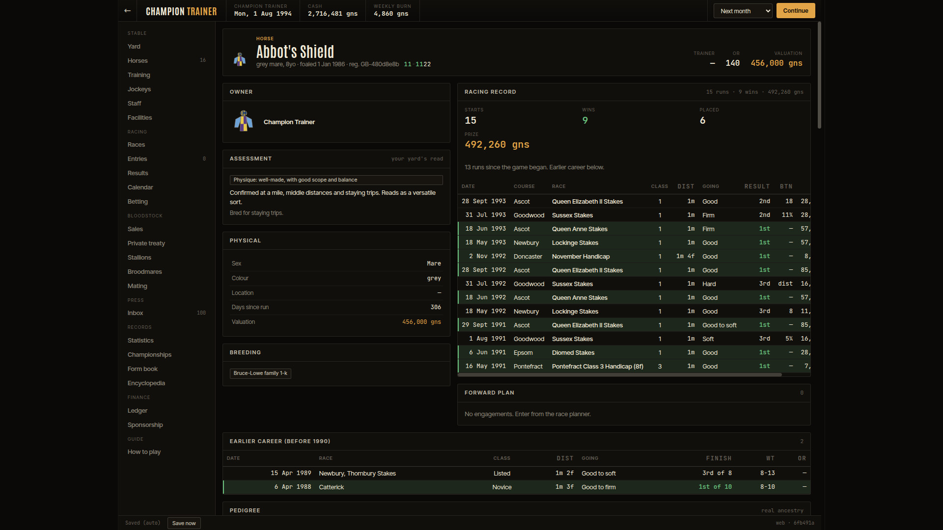 Champion Trainer screenshot 3