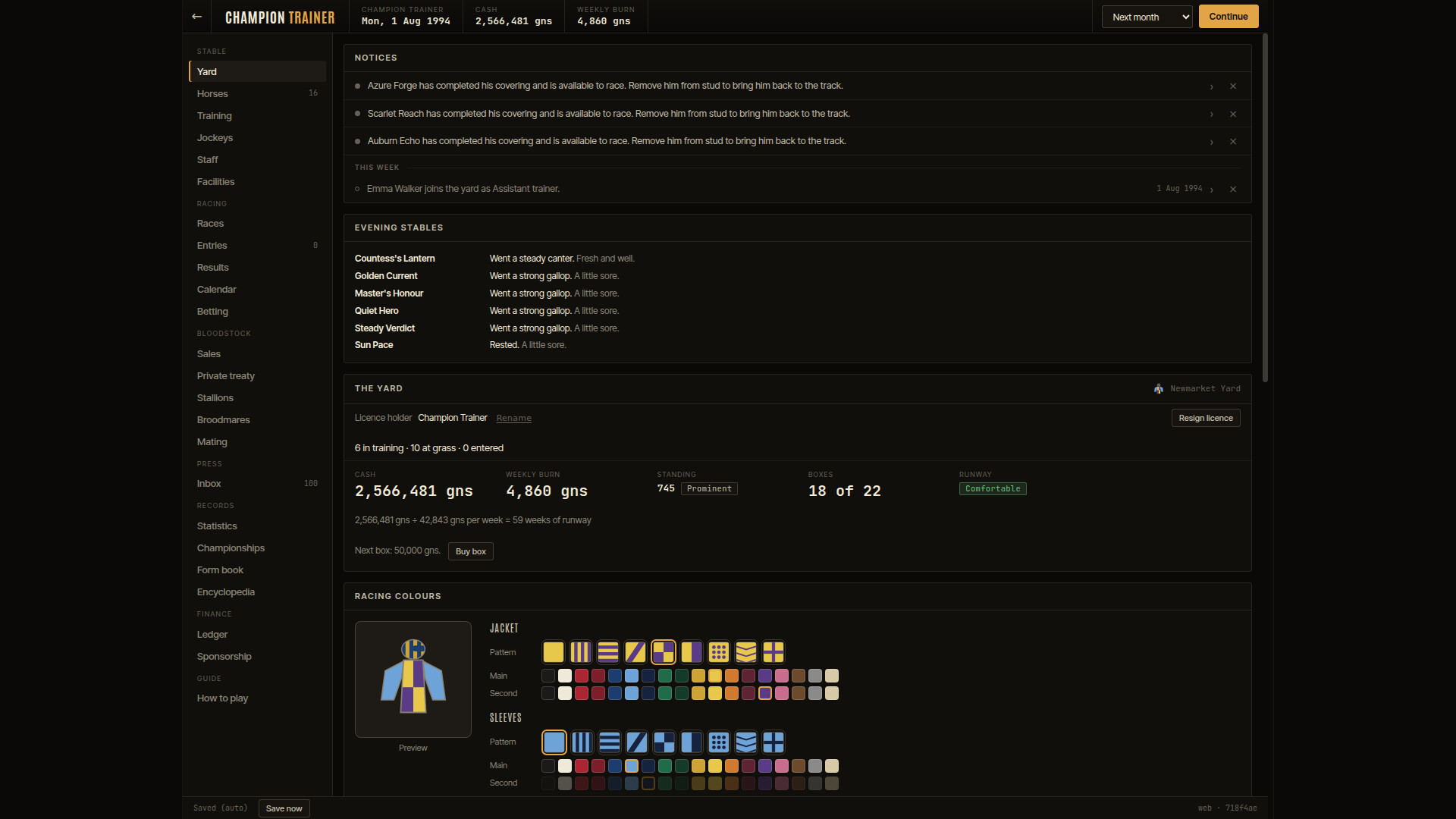 Champion Trainer screenshot 1