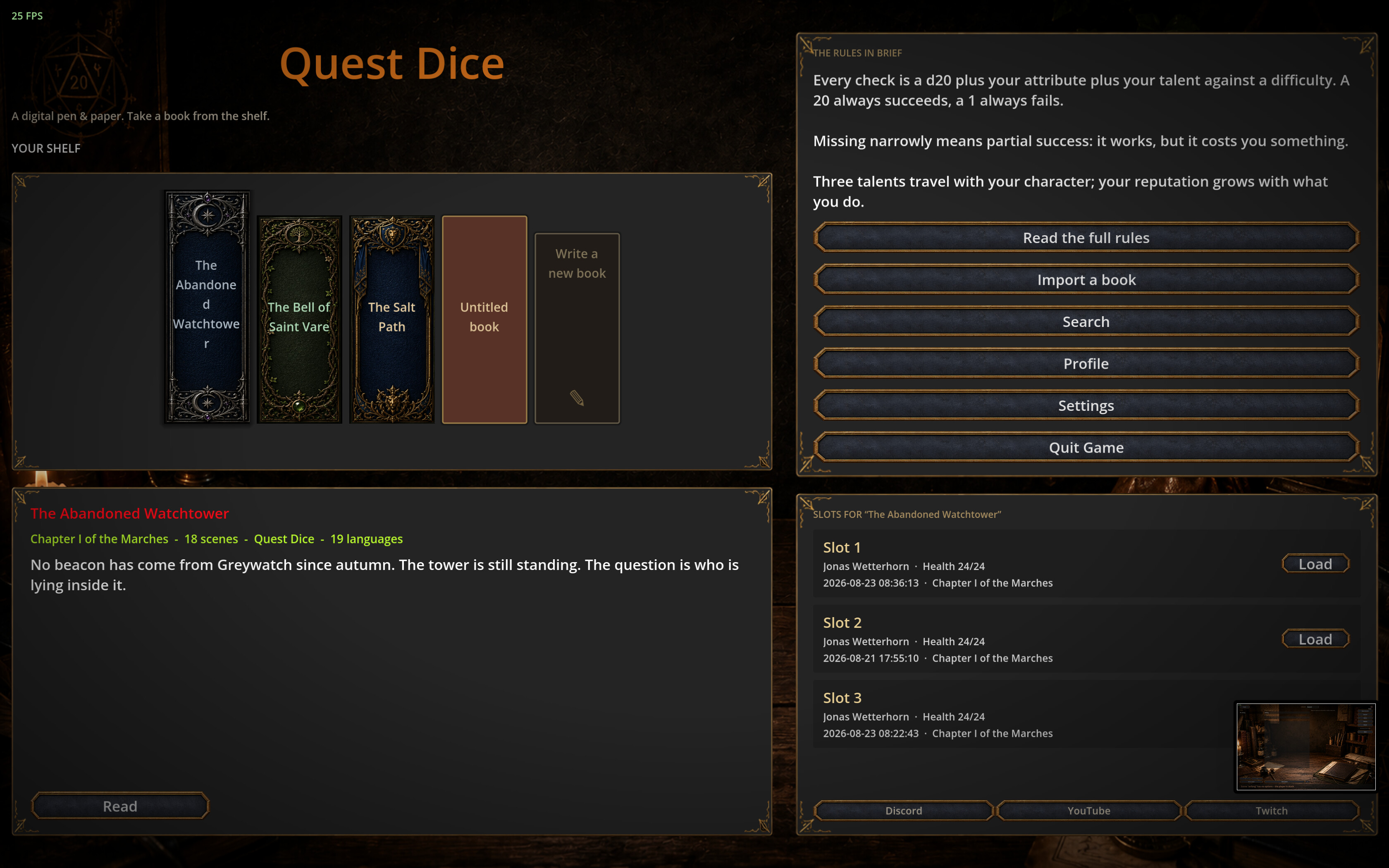 Quest Dice trailer