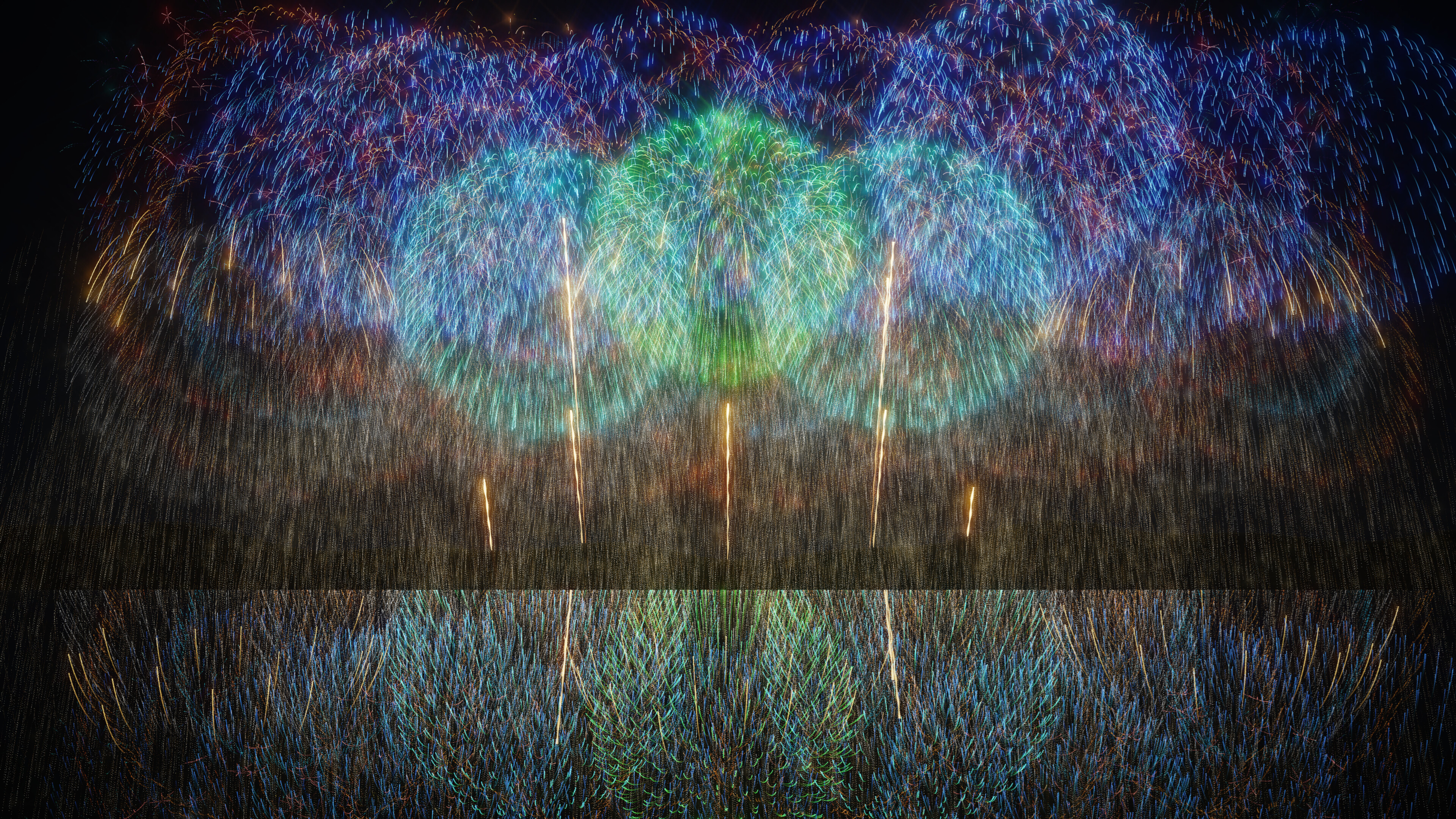 BURST NOIR - Fireworks Simulator screenshot 3