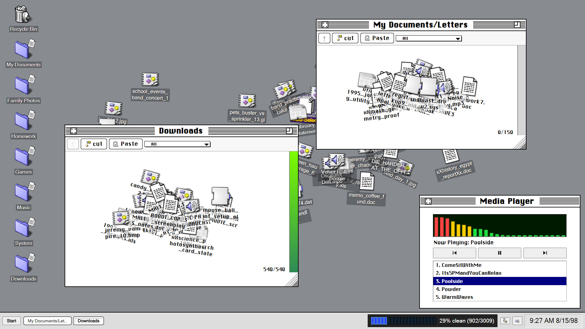 DESKTOP CLEANER 98 screenshot 4