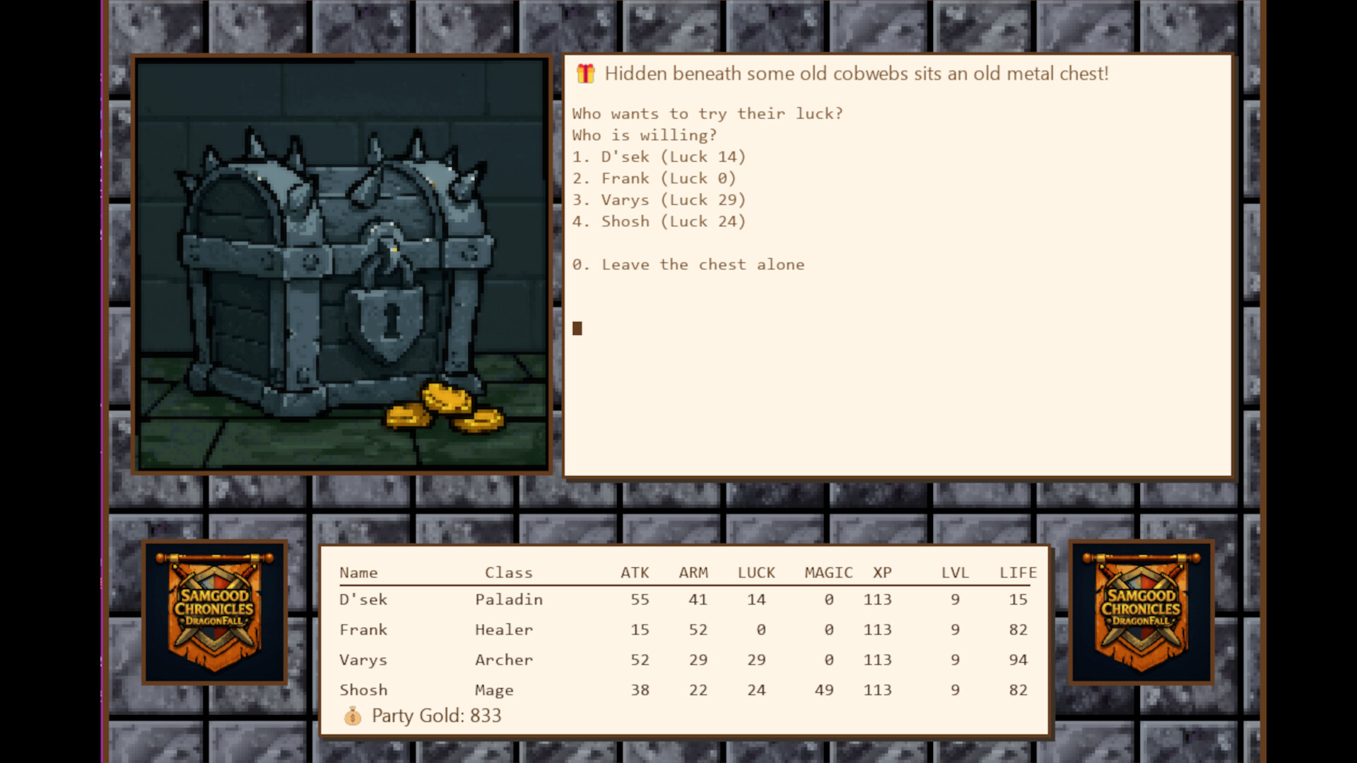 Samgood Chronicles DragonFall screenshot 2