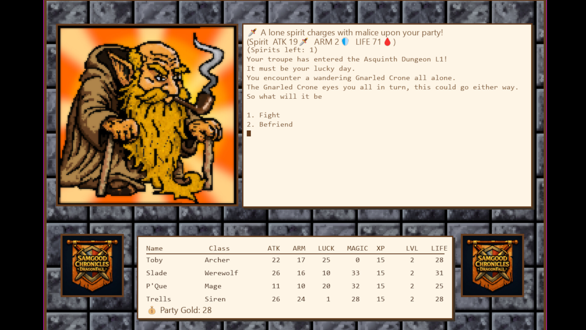 Samgood Chronicles DragonFall screenshot 5