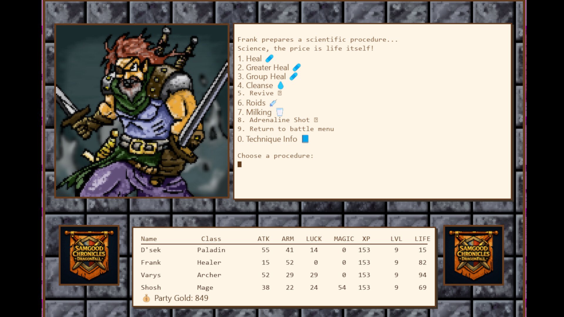Samgood Chronicles DragonFall screenshot 3